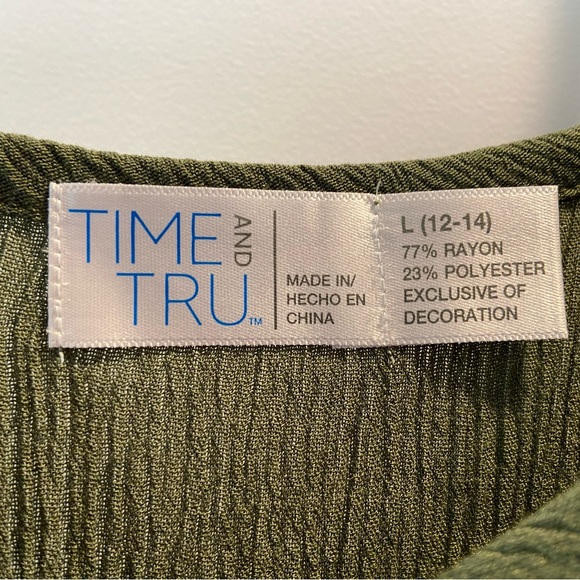 3 for $10. NWT. TIME AND TRU WOMEN’S MAXI DRESS. SIZE LARGE - Picture 2 of 3